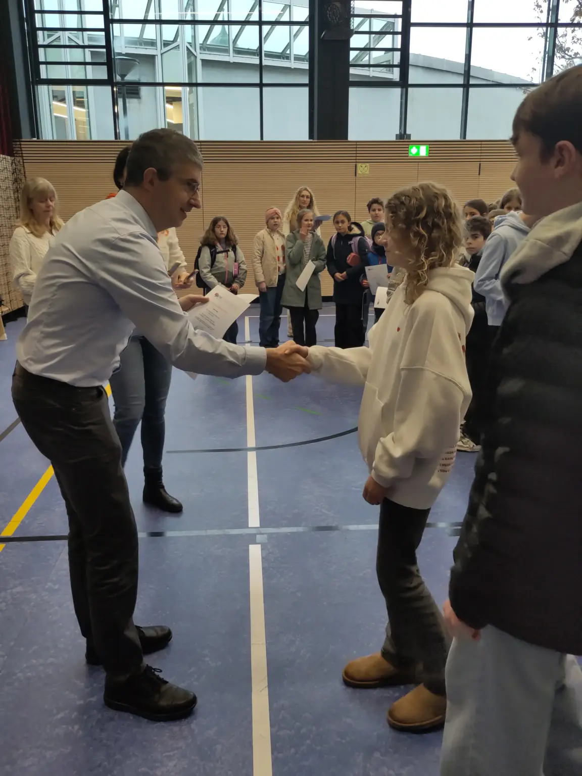 Klosterschuele vom Hl Grab Mathe im Advent 2