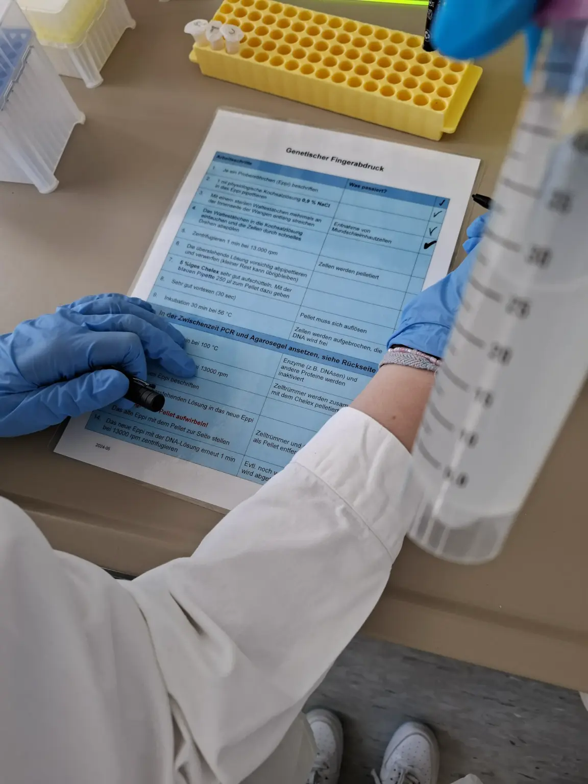 Klosterschule vom Hl Grab Bio LK Exkursion 2