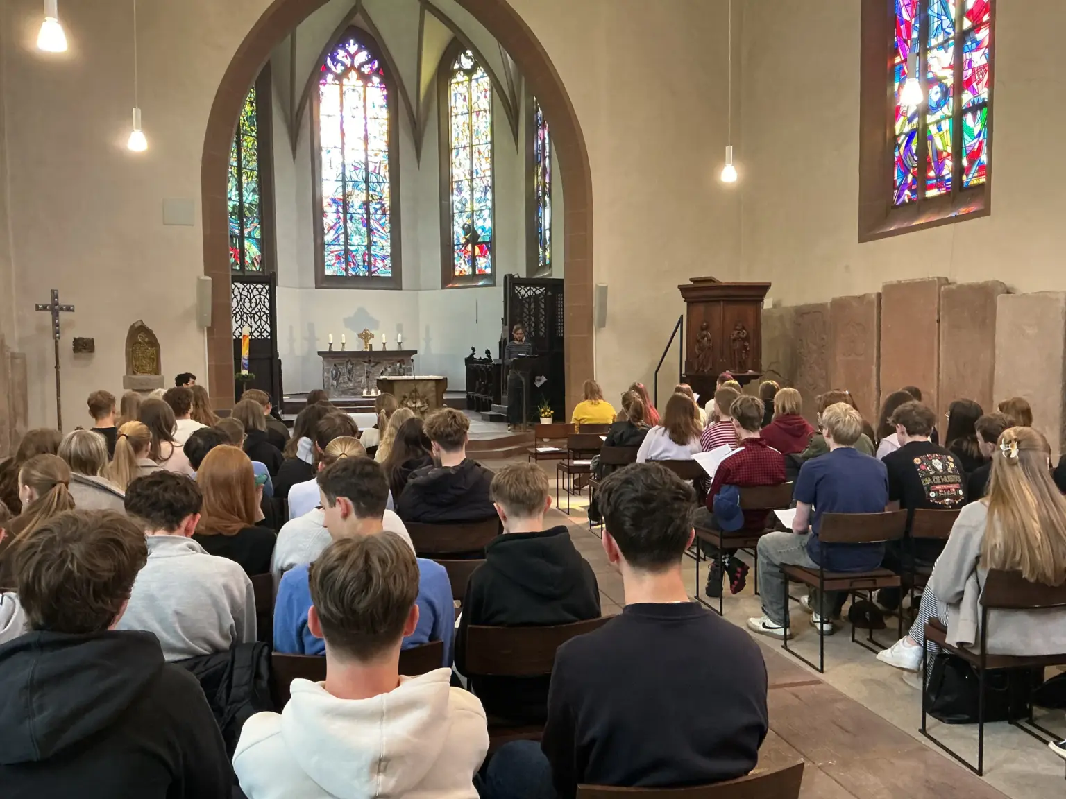 Klosterschule vom Hl Grab CompassionGottesdienst 1