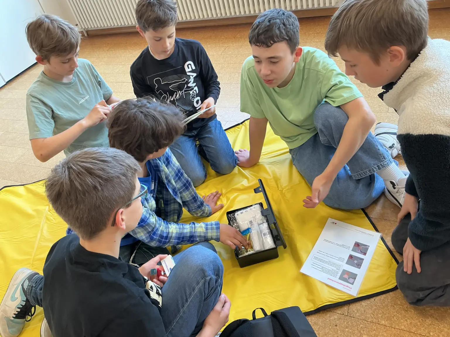 Klosterschule vom Hl Grab DRK Besuch 2