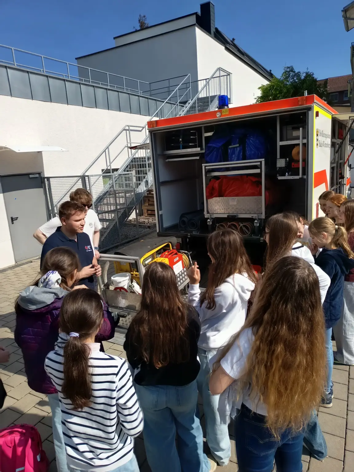 Klosterschule vom Hl Grab DRK Besuch 5