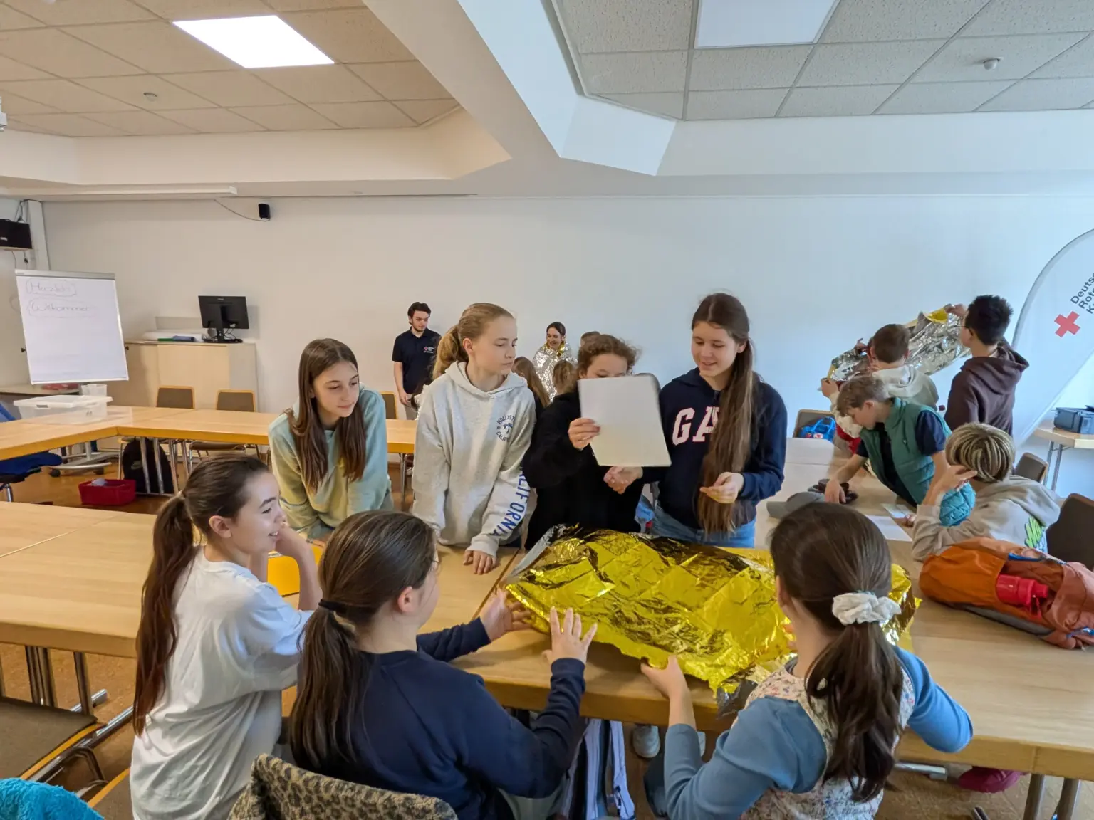 Klosterschule vom Hl Grab DRK Besuch 6