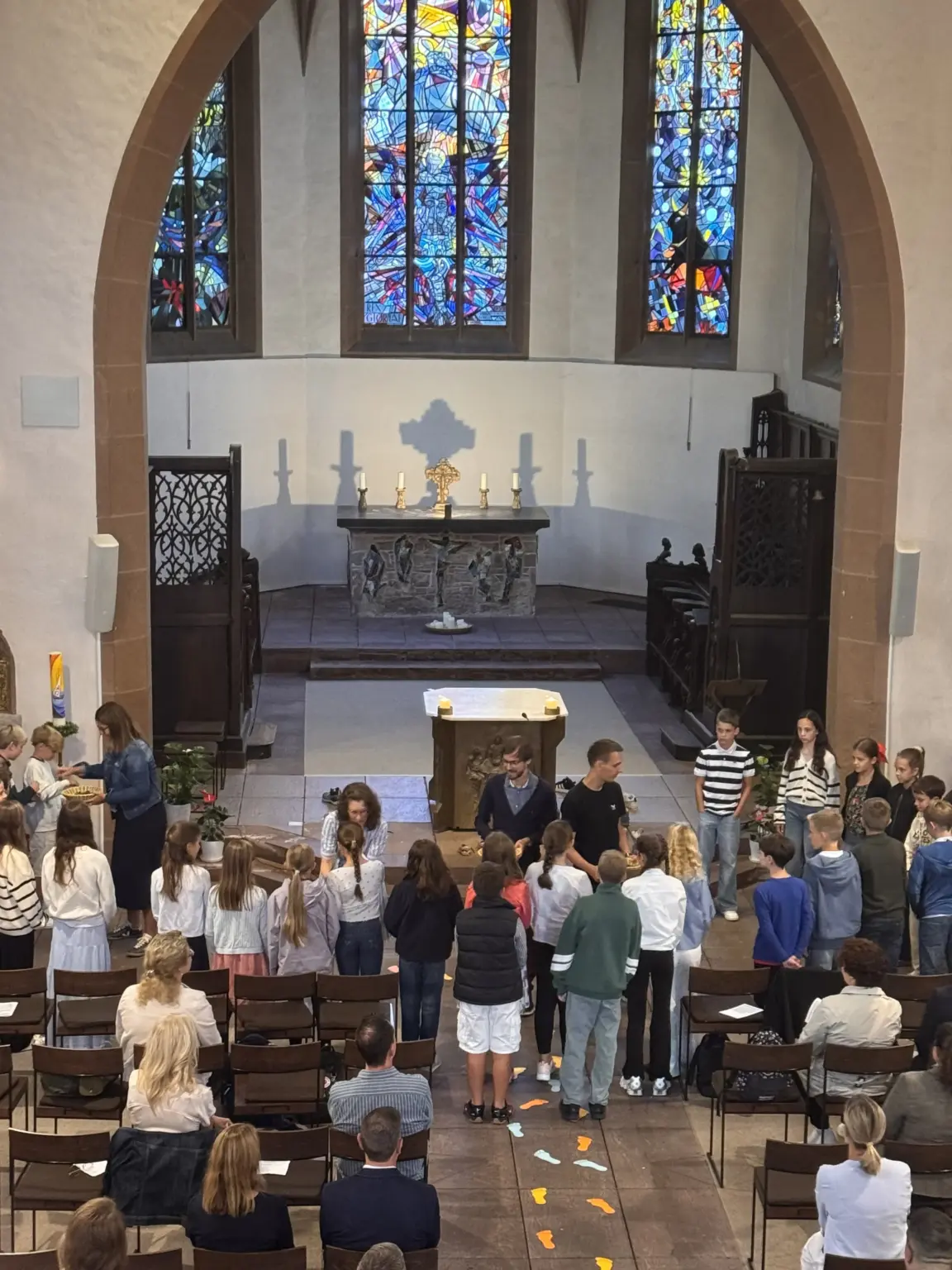 Klosterschule vom Hl Grab Einschulungsgottesdienste1