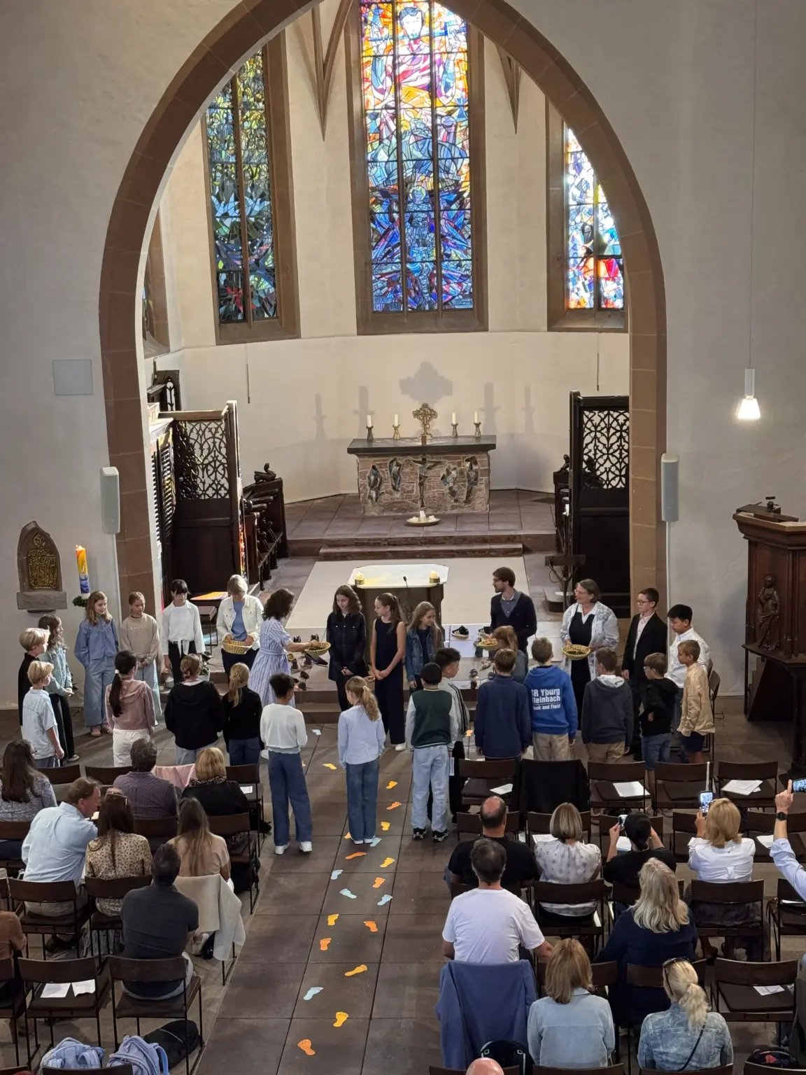 Klosterschule vom Hl Grab Einschulungsgottesdienste2