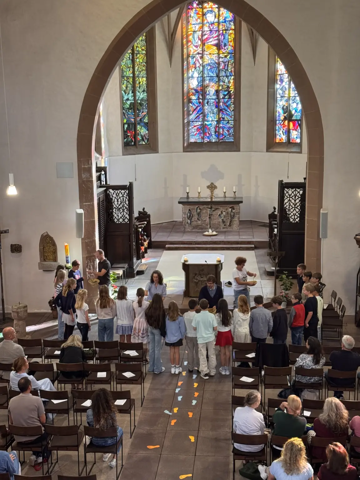 Klosterschule vom Hl Grab Einschulungsgottesdienste3