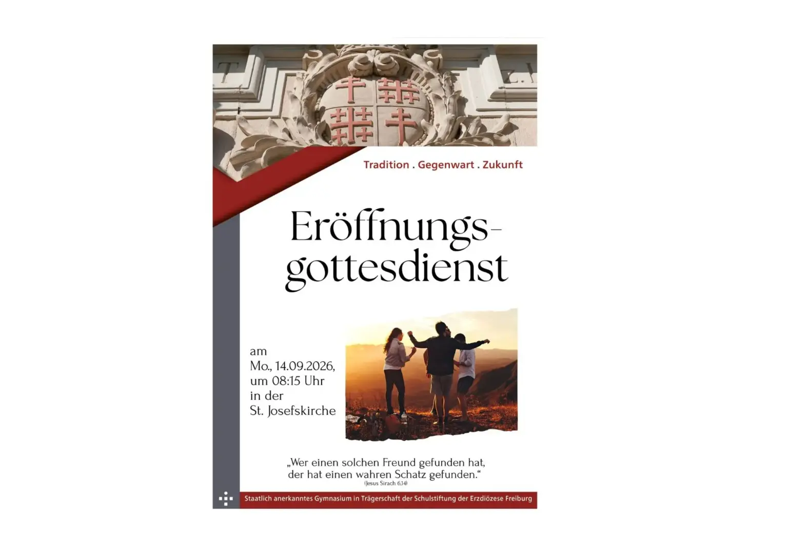 Klosterschule vom Hl Grab Eröffnungsgottesdienst1