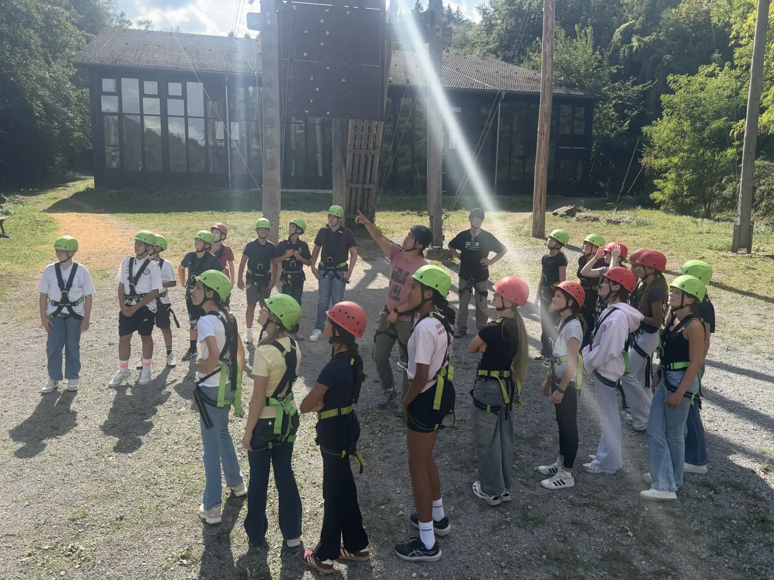 Klosterschule vom Hl Grab Hochseilgarten 1