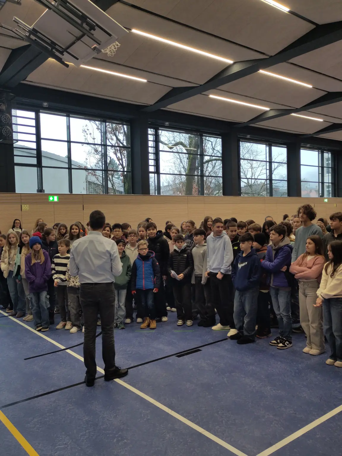 Klosterschule vom Hl Grab Mathe im Advent 1