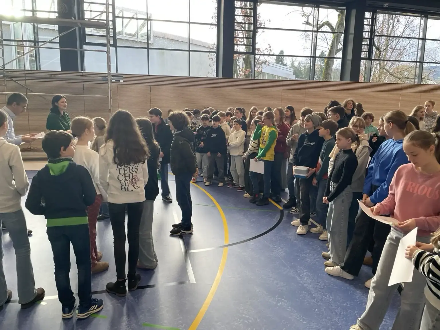 Klosterschule vom Hl Grab Mathe im Advent 1
