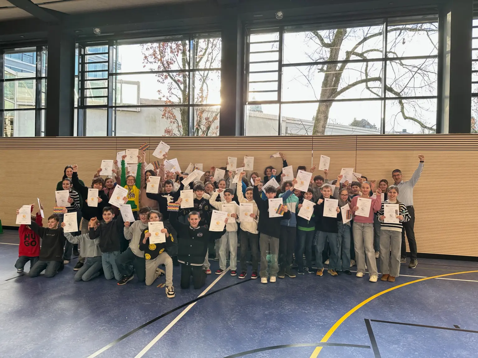 Klosterschule vom Hl Grab Mathe im Advent 5