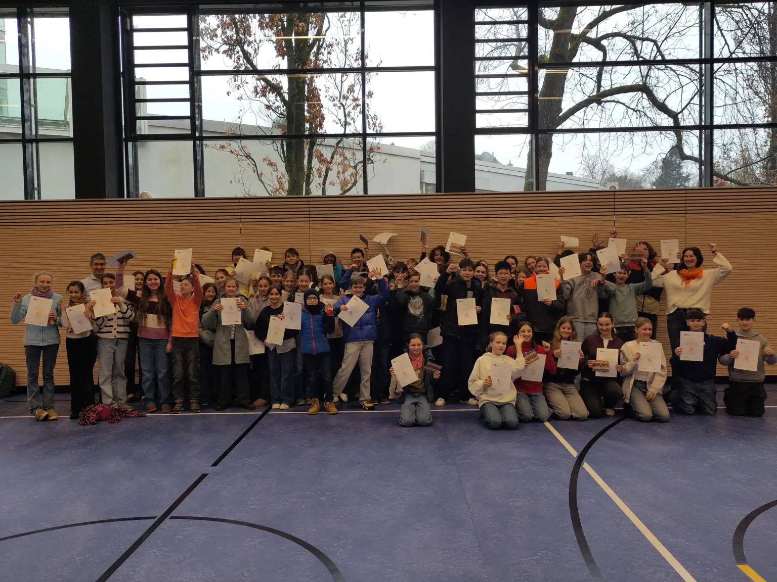 Klosterschule vom Hl Grab Mathe im Advent 6