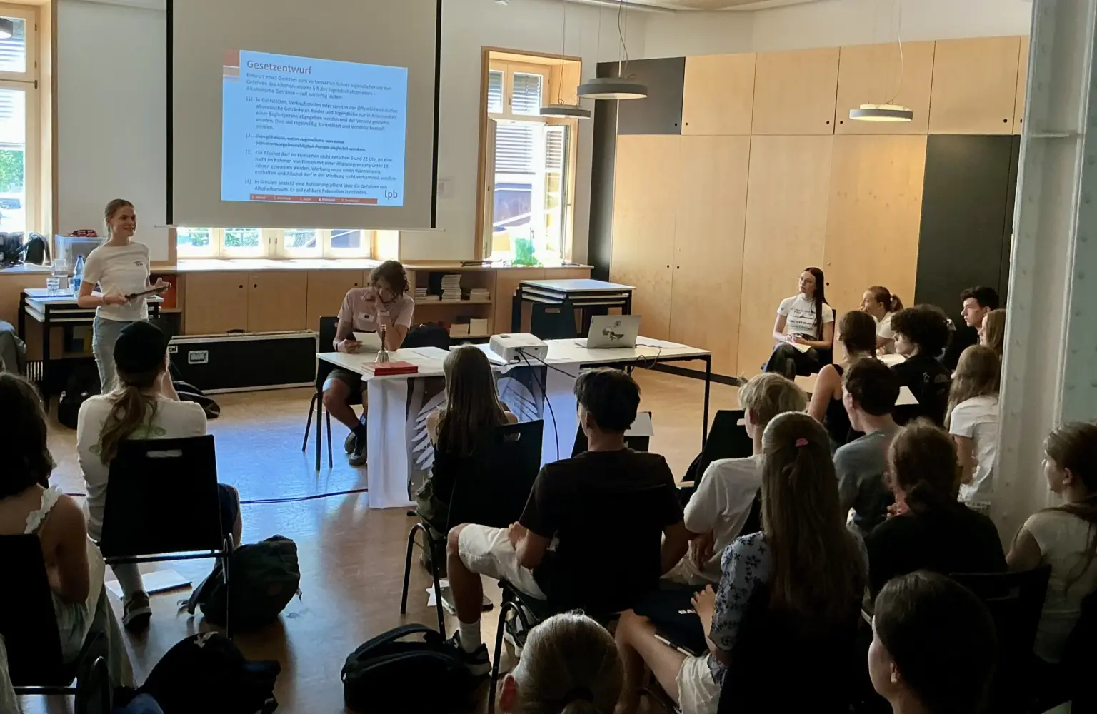 Klosterschule vom Hl Grab Planspiel Bundestag 3