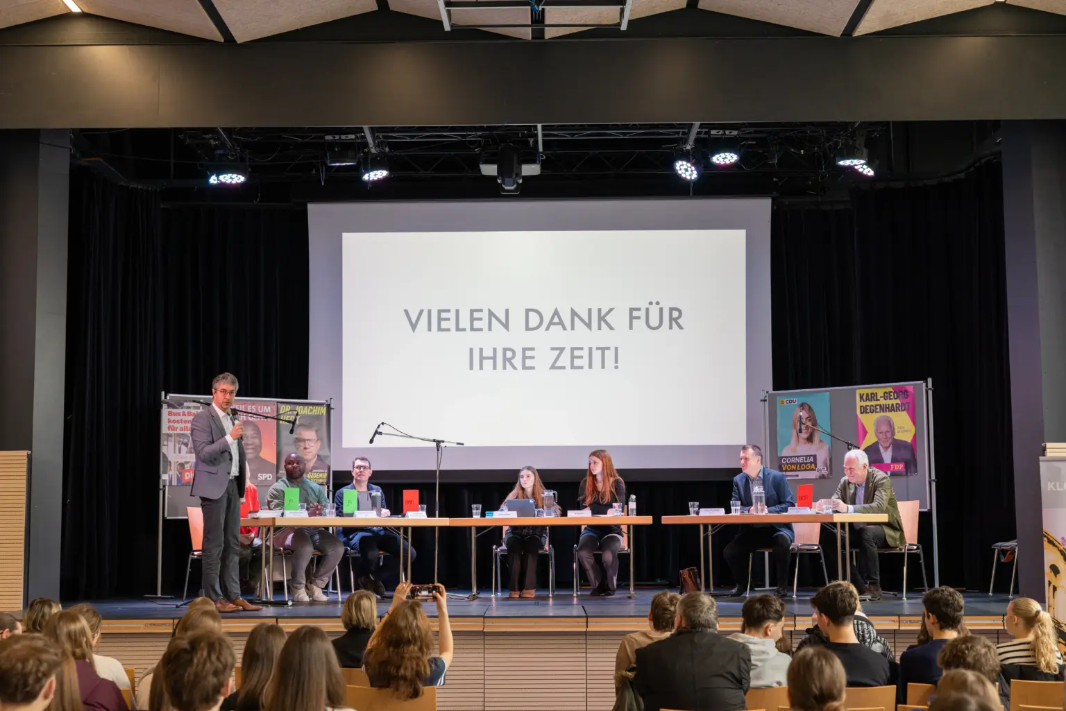 Klosterschule vom Hl Grab Podiumsdiskussion 8