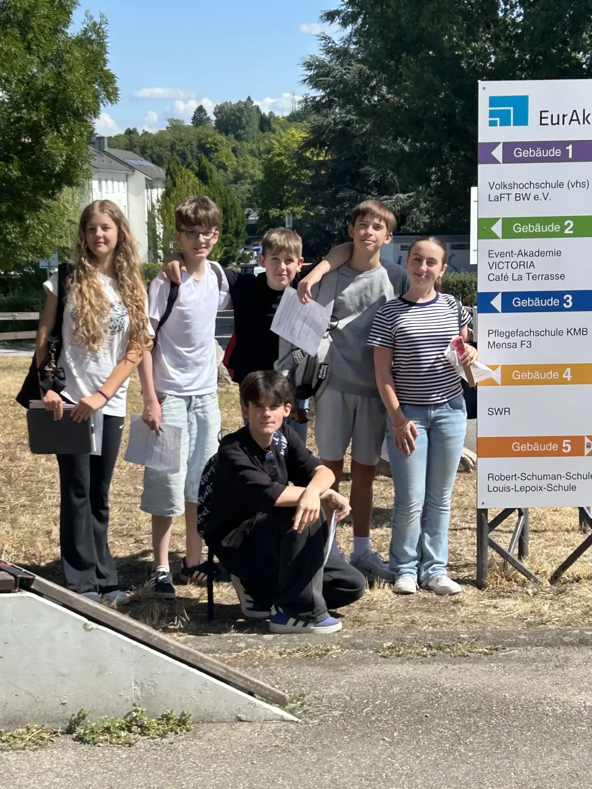 Klosterschule vom Hl Grab Projekt SpurenFranzosen 2