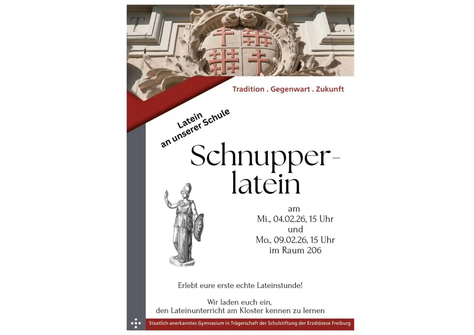 Klosterschule vom Hl Grab Schnupperlatein 8