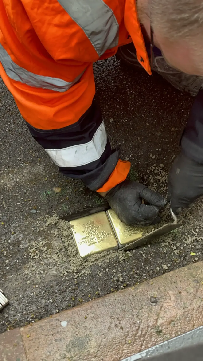 Klosterschule vom Hl Grab Stolpersteinverlegung 2