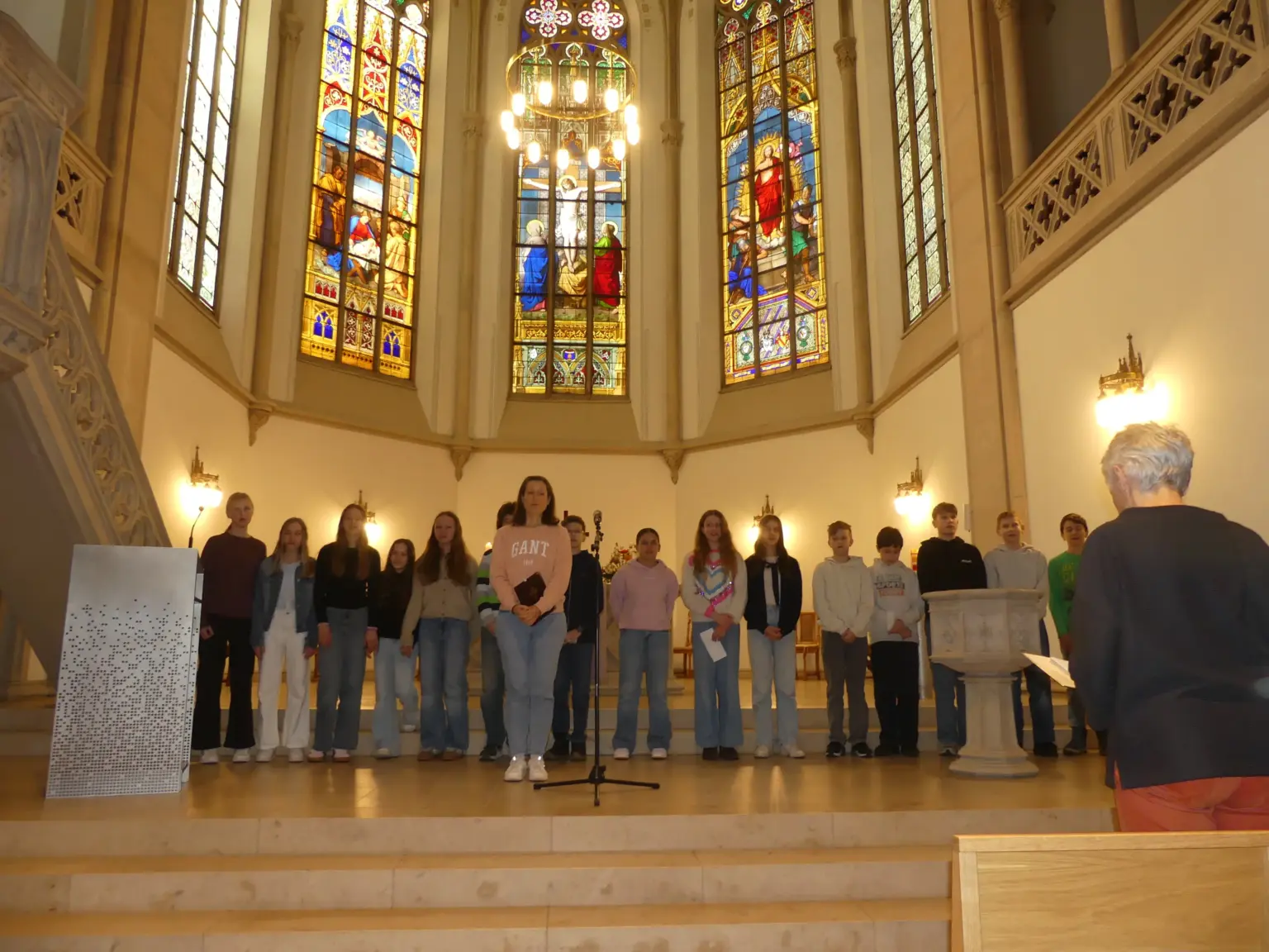 Klosterschule vom Hl Grab StufengottesdiensteMärz 4
