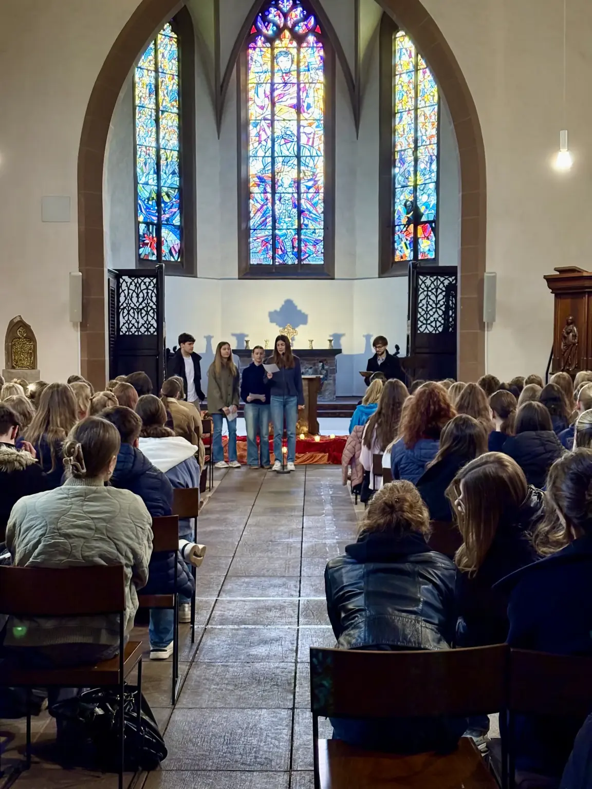 Klosterschule vom Hl Grab StufengottesdiensteMärz 7