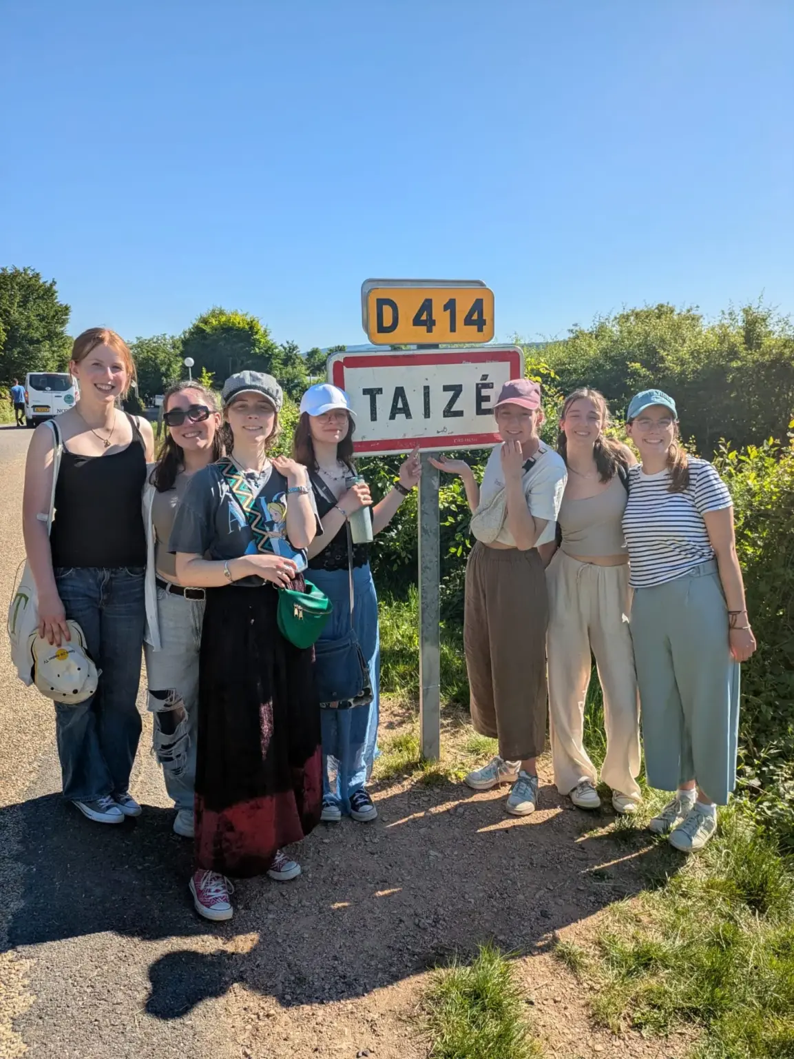 Klosterschule vom Hl Grab Taizé Fahrt 1