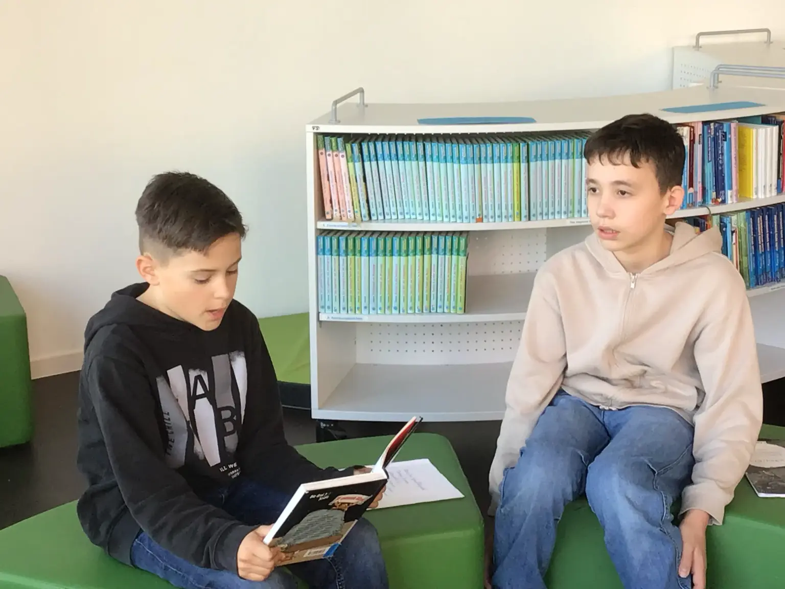 Klosterschule vom Hl Grab Vorleseaktion 3