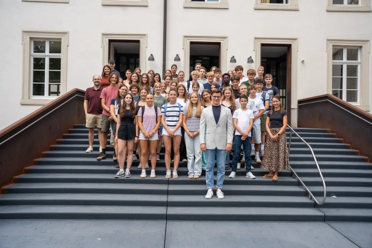 Klosterschule vom Hl Grab Whittaker Besuch 1