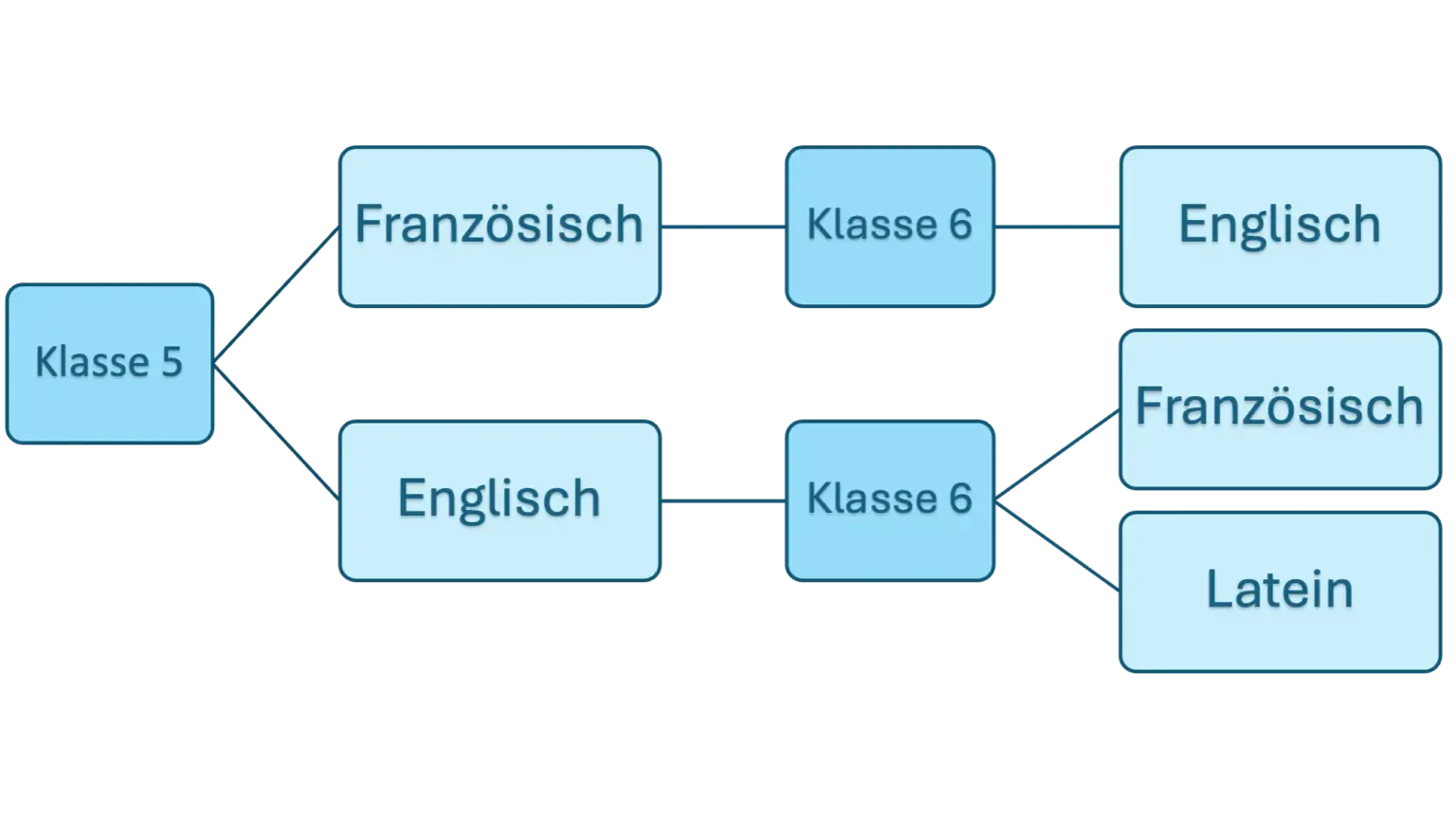 Klosterschule vom hl Grab Smartgrafik Wahlfaecher
