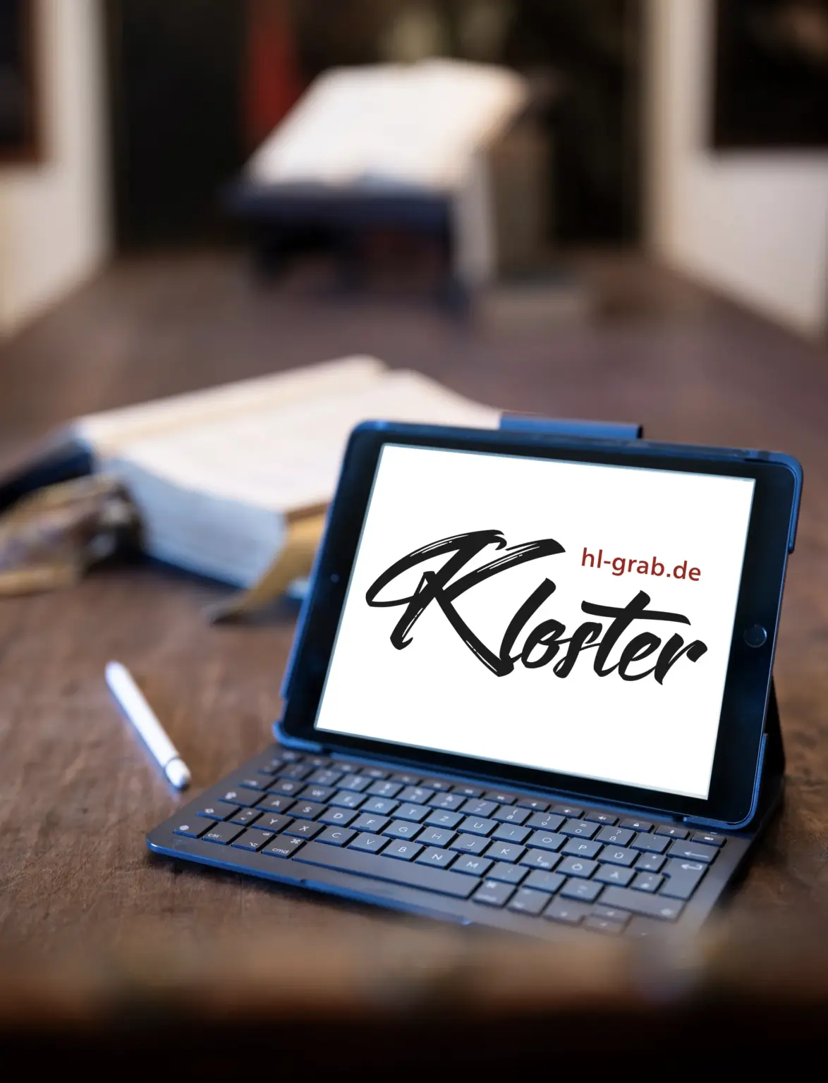 Klosterschule vom hl. Grab Fluransicht Tablet