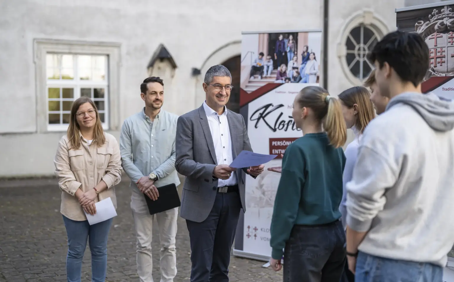 Klosterschule vom hl. Grab 0007 Leitungsteam Innehof