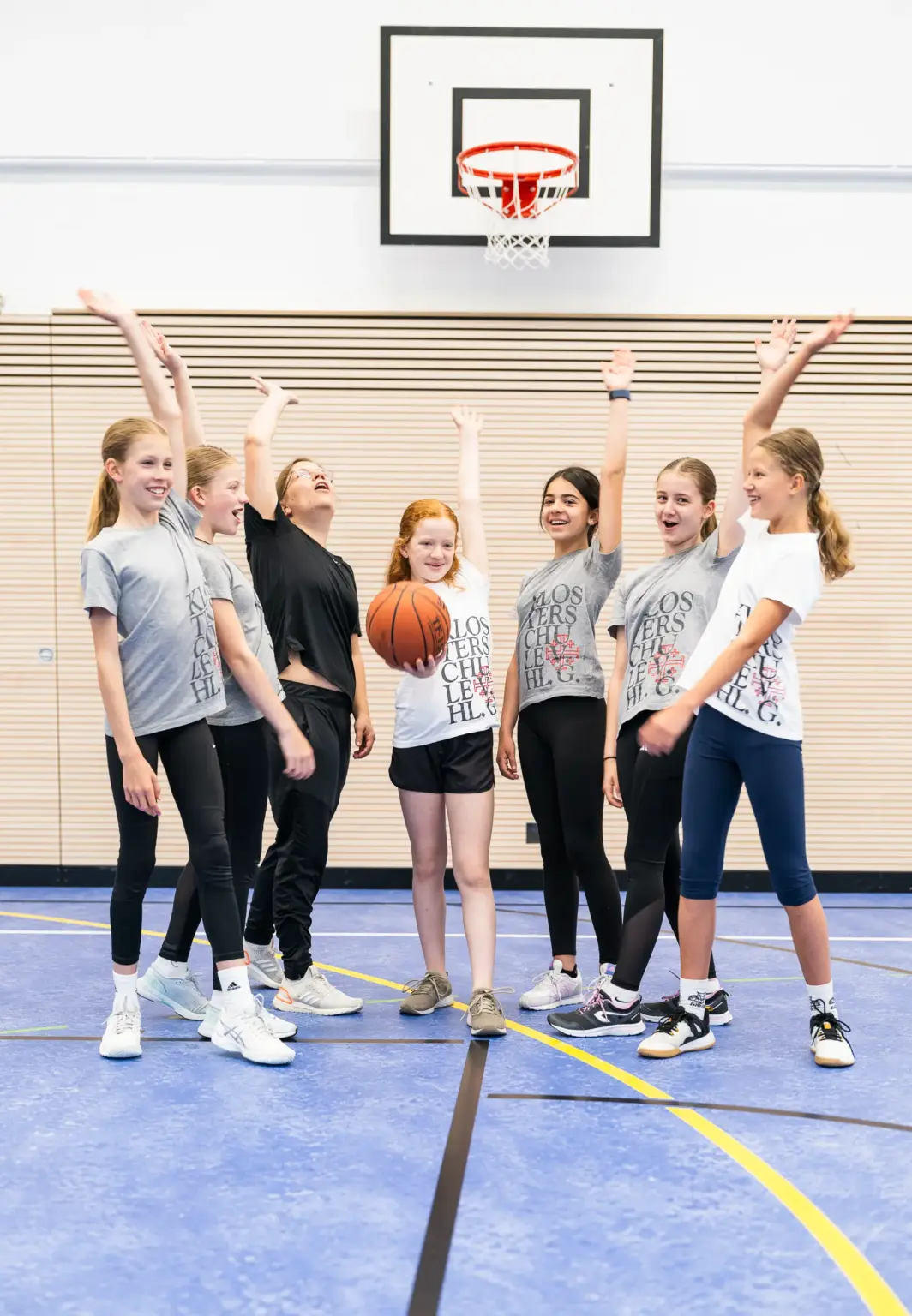 Klosterschule vom hl. Grab 5504 Ballsport Basketball