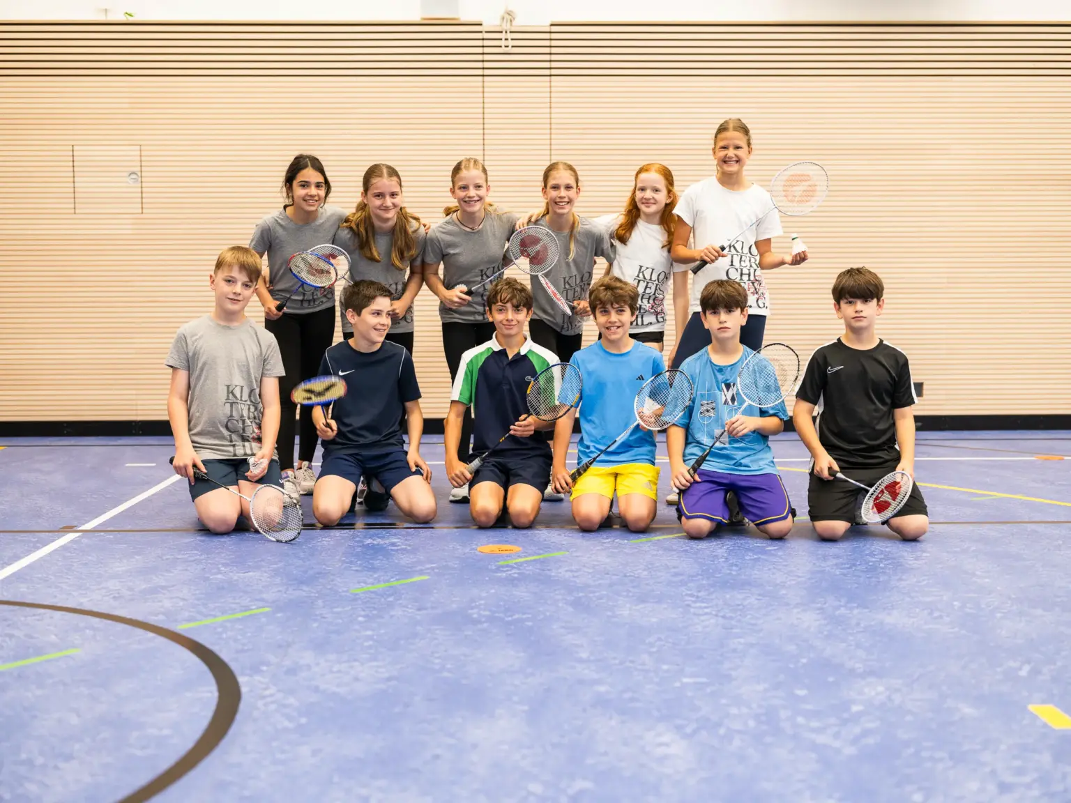 Klosterschule vom hl. Grab 5537 Ballsport Badminton