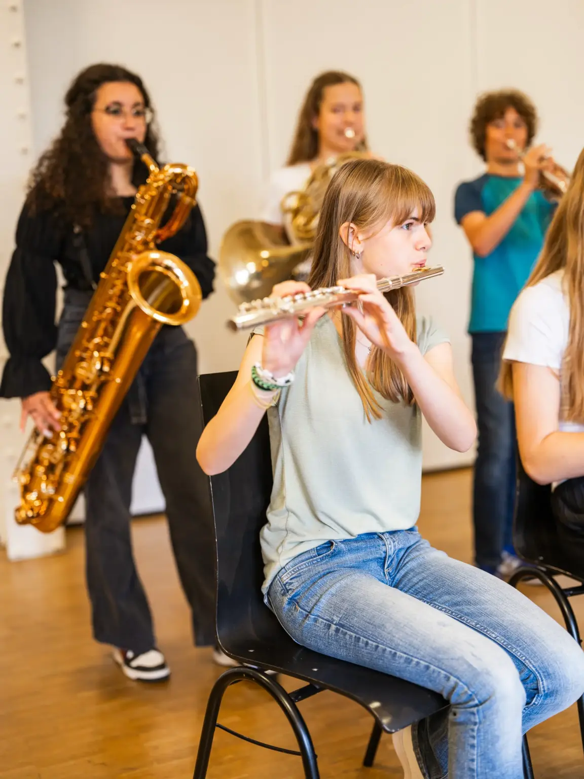 Klosterschule vom hl. Grab 5725 Musik Blasinstrumente