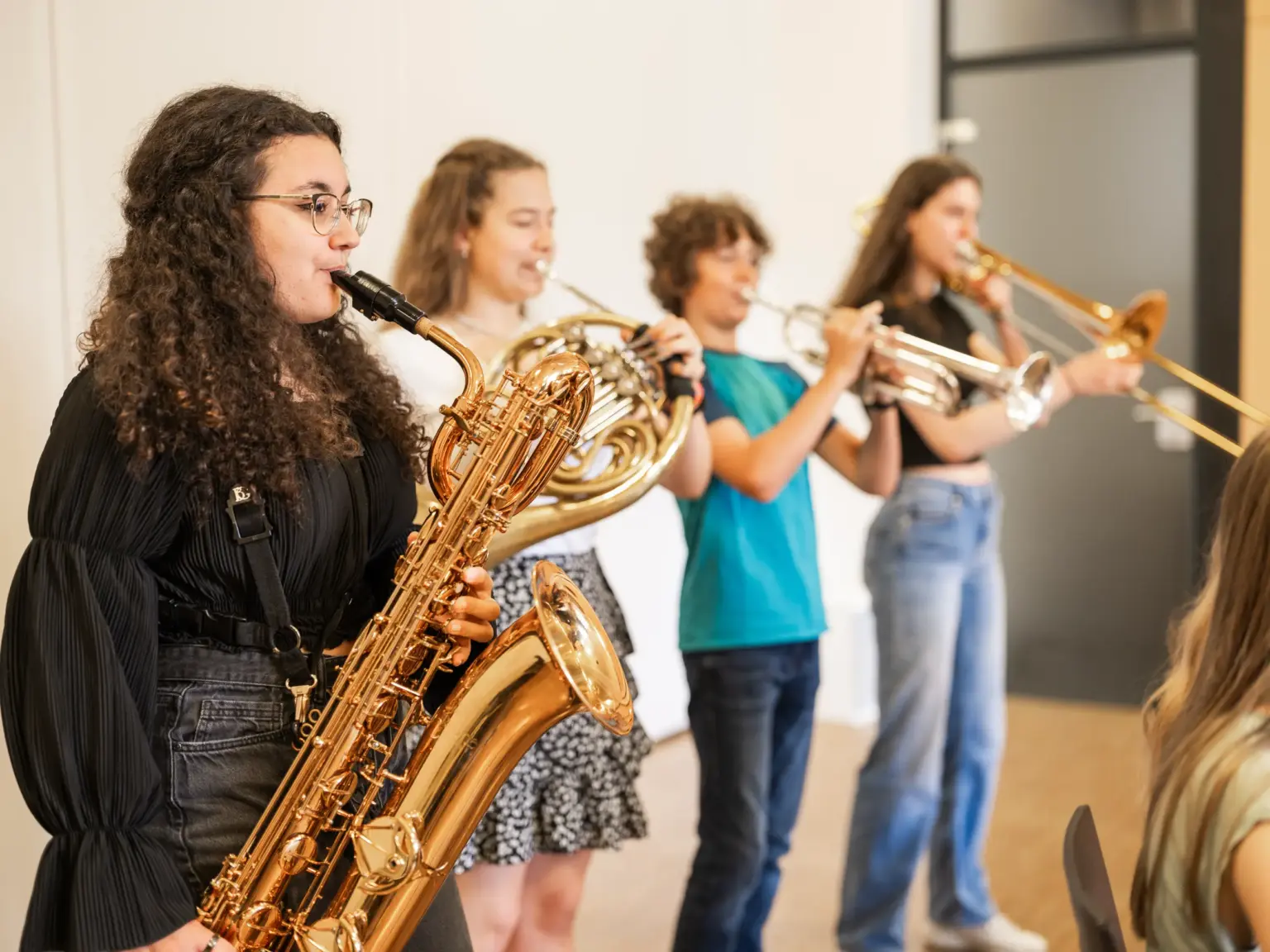 Klosterschule vom hl. Grab 5727 Musik Blasinstrumente