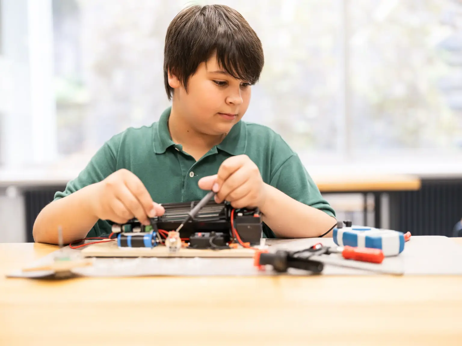 Klosterschule vom hl. Grab 5935 Technik Science