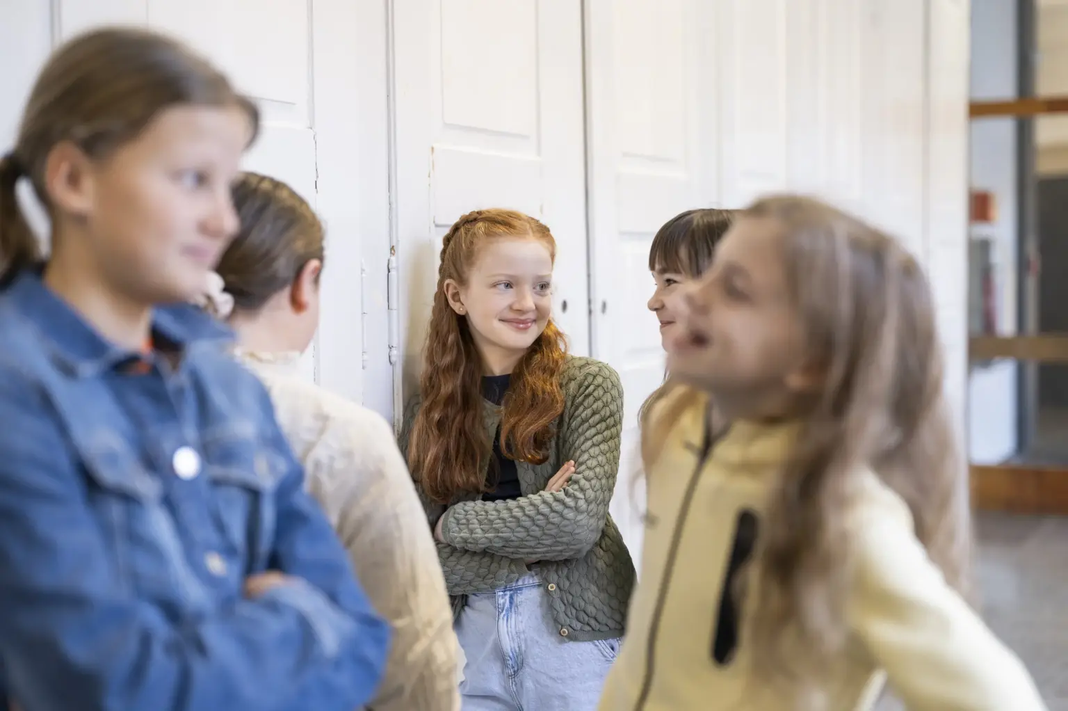 Klosterschule vom hl. Grab 9508 SuS im Gang