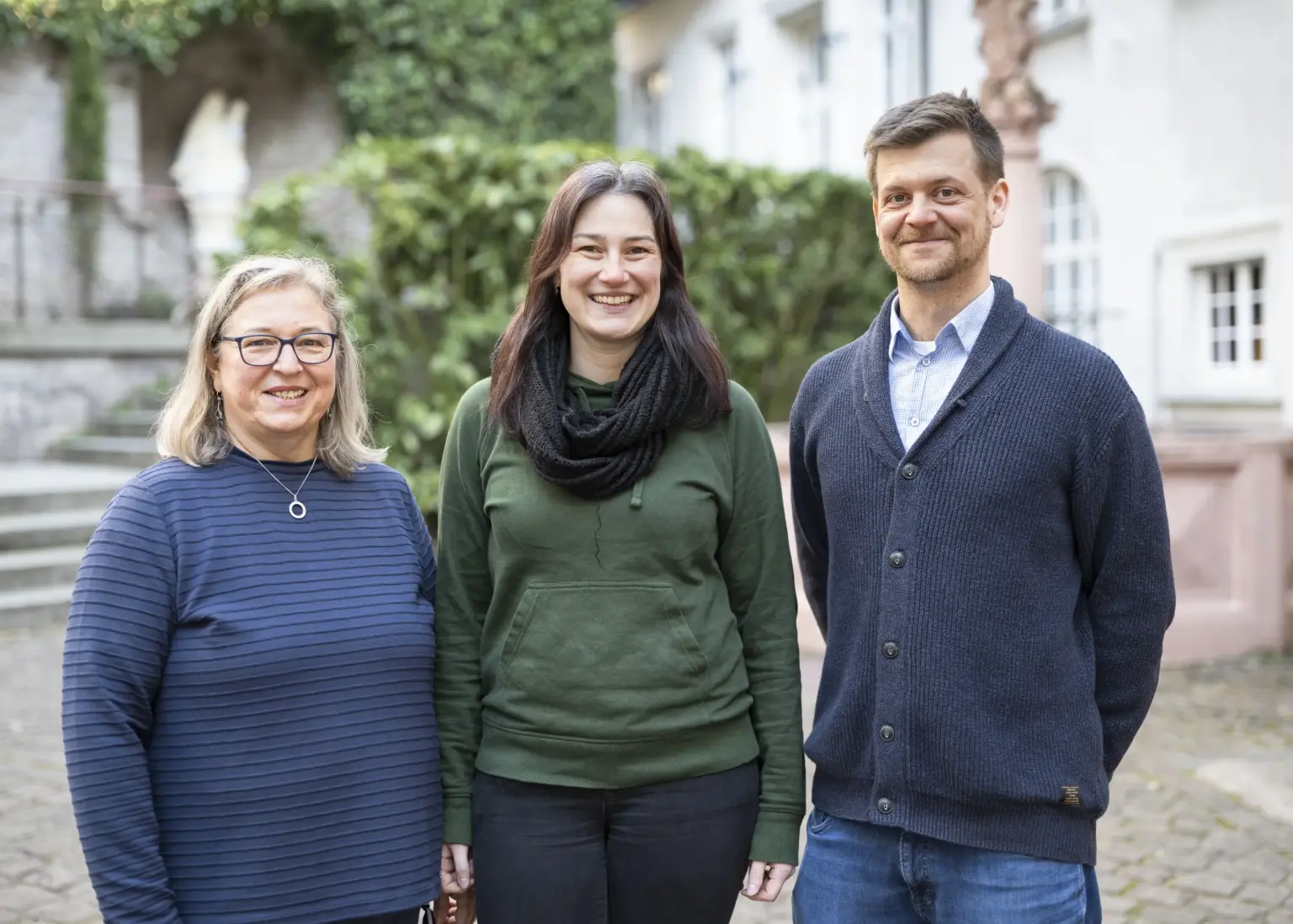 Klosterschule vom hl. Grab 9827 Schulleitungsteam Innenhof