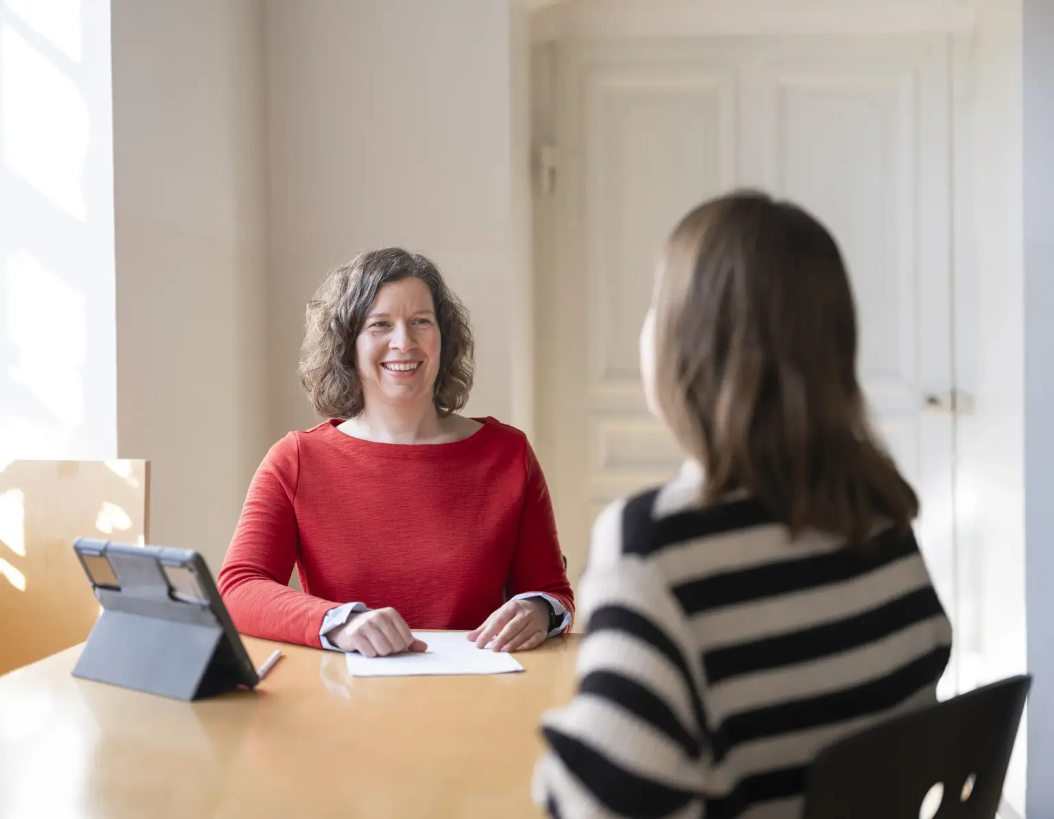 Klosterschule vom hl. Grab 9871 Beratungssituation