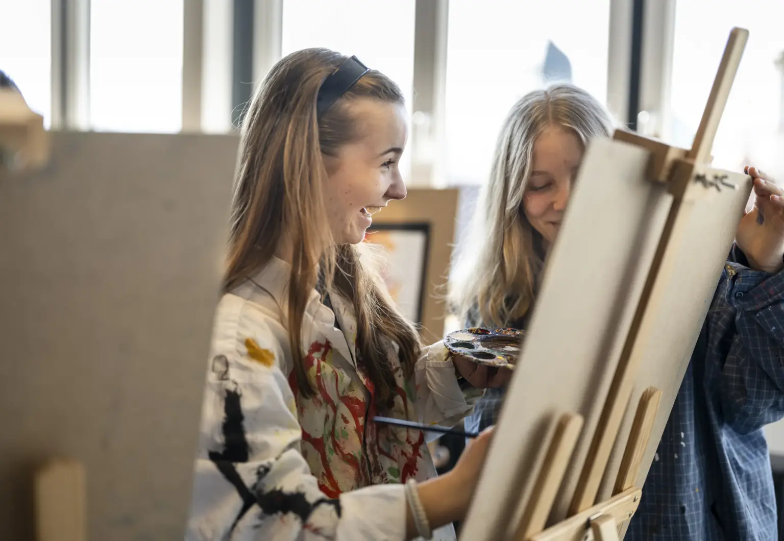 Klosterschule vom hl. Grab 9918 Kunst Unterricht